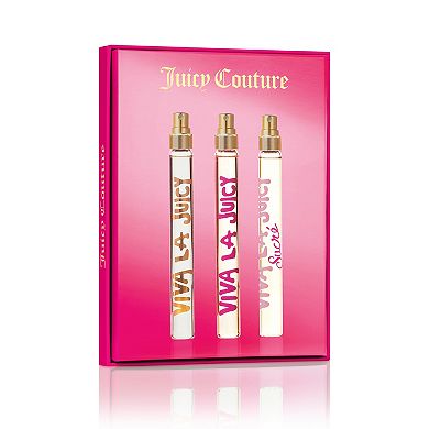 Juicy Couture Viva La Juicy 3-Piece Travel Coffret Fragrance Gift Set
