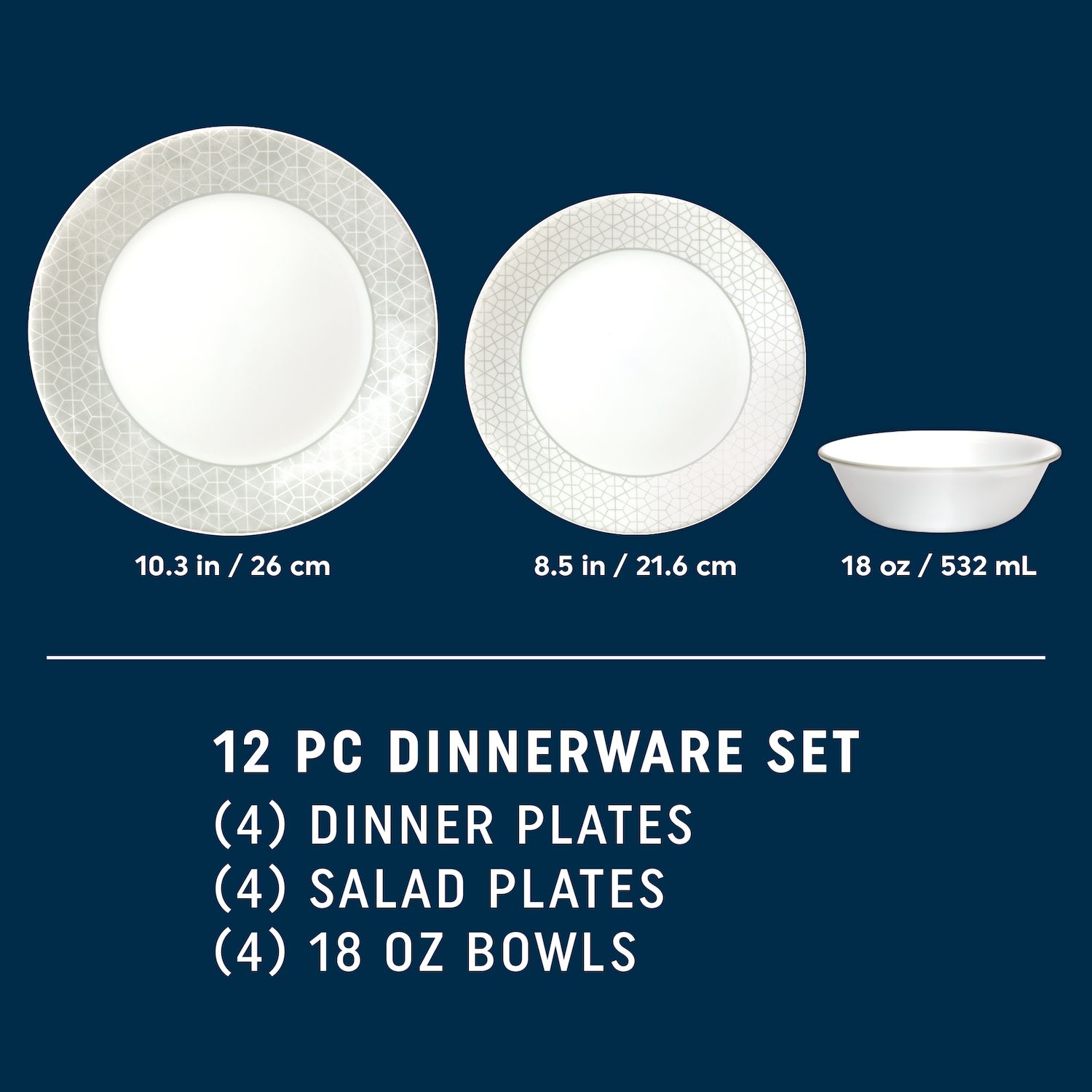 Corelle Knox Dinnerware - Thumbnail 3