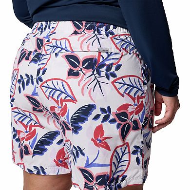 Plus Size Columbia Sandy River Printed Shorts III