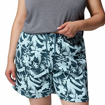 Plus Size Columbia Sandy River Printed Shorts III