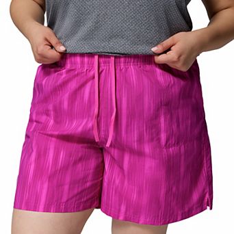 Plus Size Columbia Sandy River Printed Shorts III