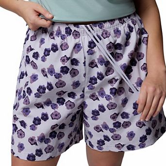 Plus Size Columbia Sandy River Printed Shorts III