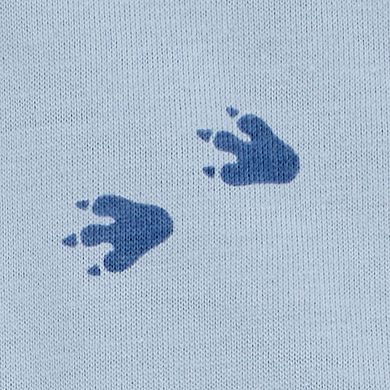 Baby Boy Carter's 2-Piece Dinosaur Footprint Bodysuit Pant Set