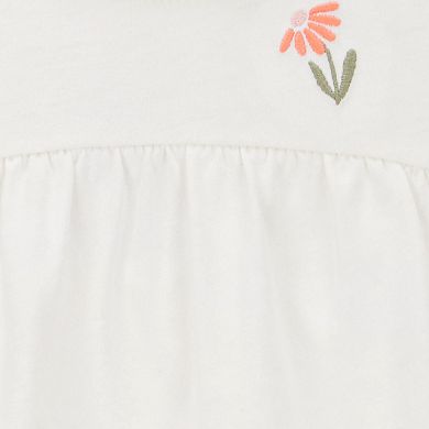 Baby Girl Carter's 2-Piece Floral Peplum Bodysuit & Pants Set