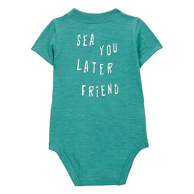 Baby Boy Carter's 2-Piece "Sea You Later" Bodysuit & Pant Set