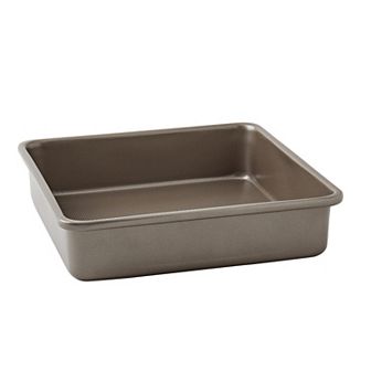Bakersville Textured Carbon Steel Square Cake Pan