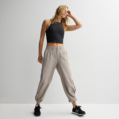Women's FLX Brushed High Neck Tank Top