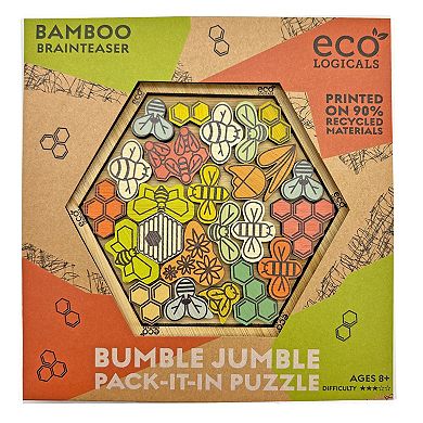 Project Genius Bumble Jumble Pack-It-In Puzzle