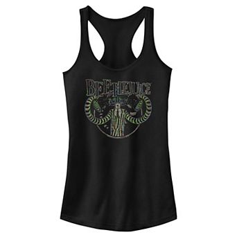 Juniors' Beetlejuice Showtime Racerback Tank Top