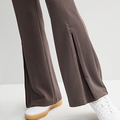 Women's FLX High-Rise Solace Ribbed Flare Pants