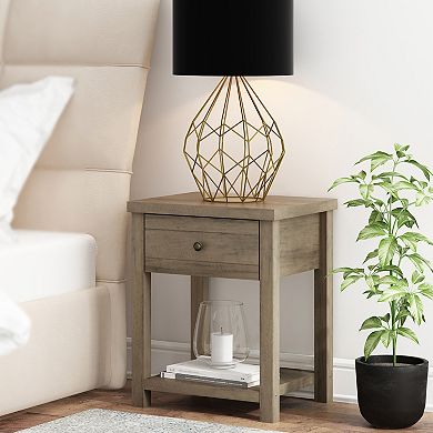 Hillsdale Furniture Living Essentials by Hillsdale Harmony Wood Accent Table Set of 2