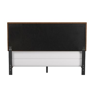 Hillsdale Furniture Willow Nail Head Trim Upholstered Bed Frame