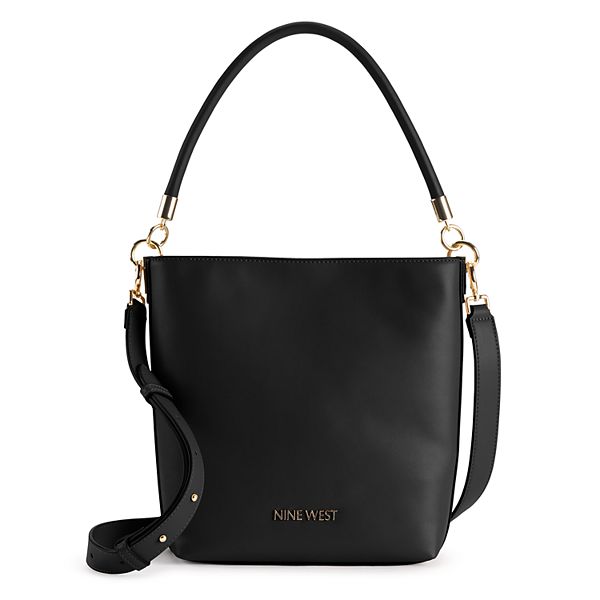 Nine West Donella Convertible Bucket Shoulder Crossbody - Black