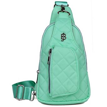 Women's Julia Buxton Nylon Quilted Sling Bag
