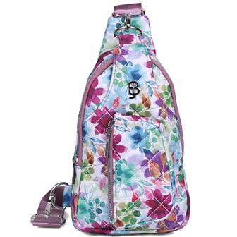 Women's Julia Buxton Nylon Quilted Sling Bag