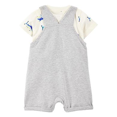 Baby Boy Carter's 2-Piece Shark Tee & Shortall Set