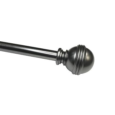 Versailles Home Fashions 3/4-in. Sencillo Circa Curtain Rod Set