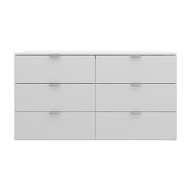 Hillsdale Furniture Living Essentials by Hillsdale Delmar Wood 6 Drawer Dresser
