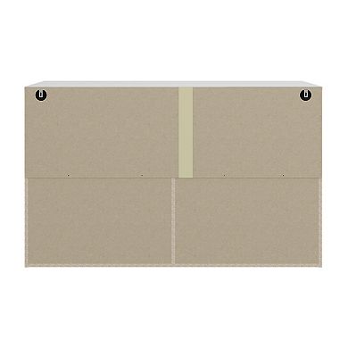 Hillsdale Furniture Living Essentials by Hillsdale Delmar Wood 6 Drawer Dresser