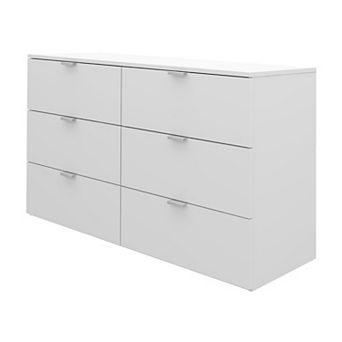 Hillsdale Furniture Living Essentials by Hillsdale Delmar Wood 6 Drawer Dresser