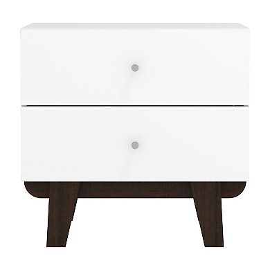 Hillsdale Furniture Living Essentials by Hillsdale Kincaid Wood Drawer Dresser & Drawer Nightstand Set