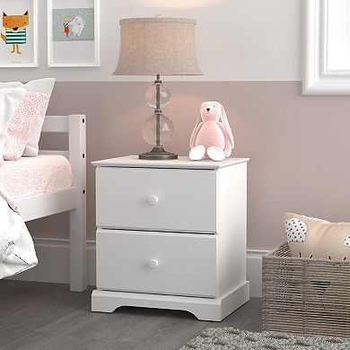 Hillsdale Furniture Living Essentials by Hillsdale Campbell Wood Nightstand