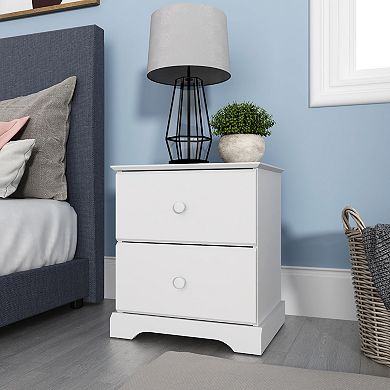 Hillsdale Furniture Living Essentials by Hillsdale Campbell Wood Nightstand