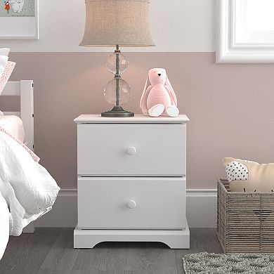 Hillsdale Furniture Living Essentials by Hillsdale Campbell Wood Nightstand