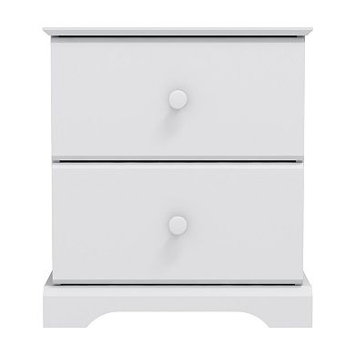 Hillsdale Furniture Living Essentials by Hillsdale Campbell Wood Nightstand