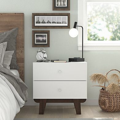 Hillsdale Furniture Living Essentials by Hillsdale Kincaid Wood Nightstand