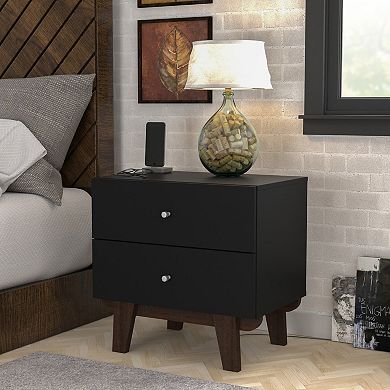Hillsdale Furniture Living Essentials by Hillsdale Kincaid Wood Nightstand