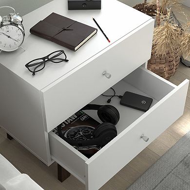 Hillsdale Furniture Living Essentials by Hillsdale Kincaid Wood Nightstand