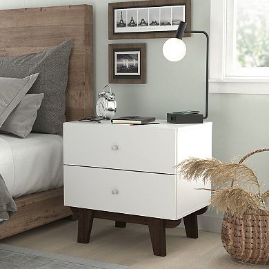 Hillsdale Furniture Living Essentials by Hillsdale Kincaid Wood Nightstand