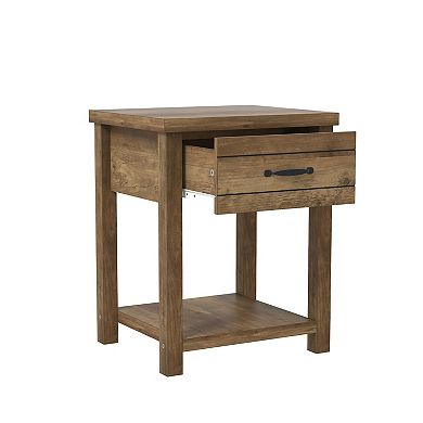 Hillsdale Furniture Living Essentials by Hillsdale Lancaster Wood Nightstand Set of 2