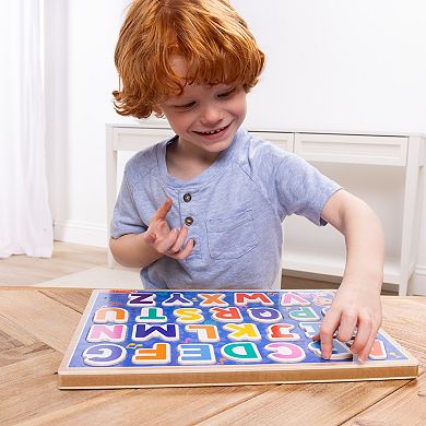 Melissa & Doug Ms. Rachel™ Wooden Phonics Alphabet Sound Puzzle