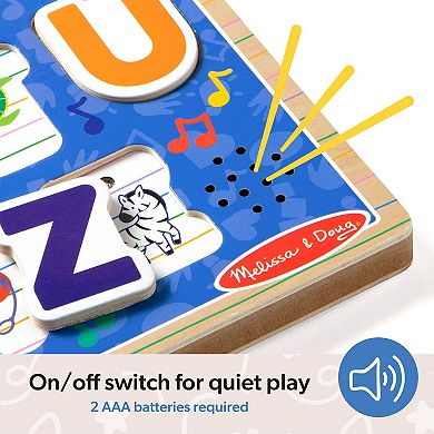 Melissa & Doug Ms. Rachel™ Wooden Phonics Alphabet Sound Puzzle