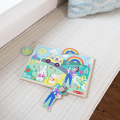 Melissa & Doug Ms. Rachel Wooden Song Puzzle
