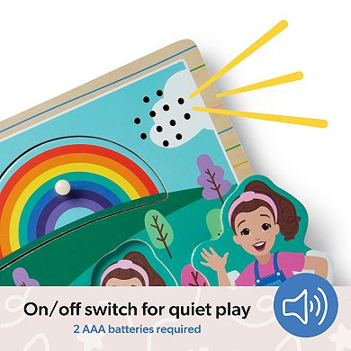 Melissa & Doug Ms. Rachel Wooden Song Puzzle