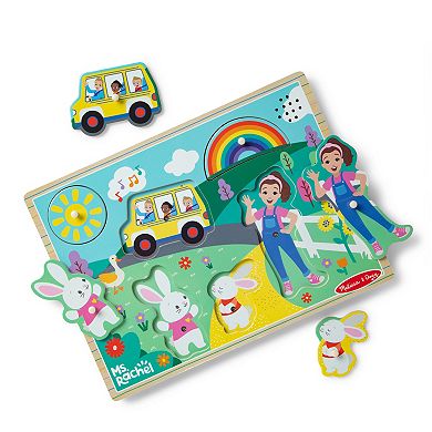Melissa & Doug Ms. Rachel Wooden Song Puzzle