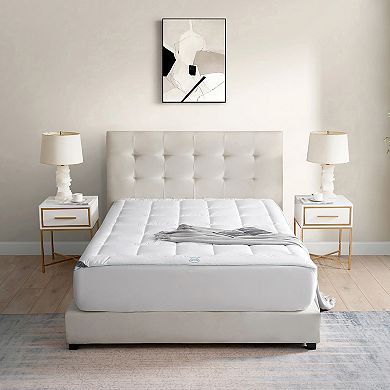 Sleep Climate 300 Thread Count Down Alternative Mattress Pad