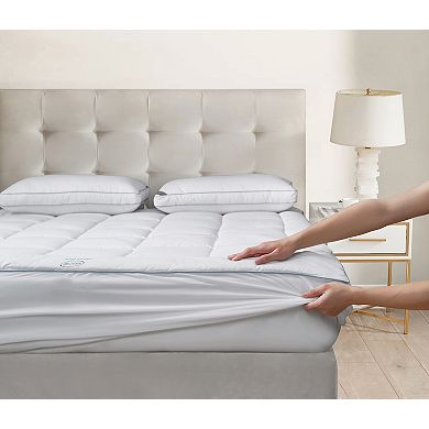 Sleep Climate 300 Thread Count Down Alternative Mattress Pad