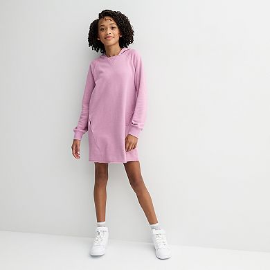 Girls 7-16 SO® Hooded Fleece Dress in Regular & Plus Size