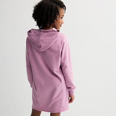 Girls 7-16 SO® Hooded Fleece Dress in Regular & Plus Size