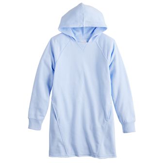 Girls 7-16 SO® Hooded Fleece Dress in Regular & Plus Size