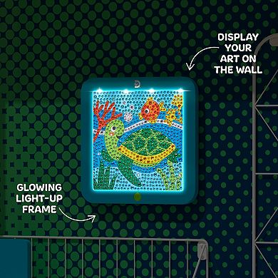 Discovery™ Dazzle Art Light-Up Diamond Painting Kit