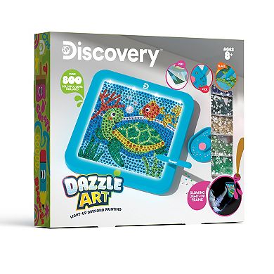 Discovery™ Dazzle Art Light-Up Diamond Painting Kit