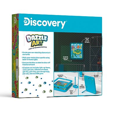 Discovery™ Dazzle Art Light-Up Diamond Painting Kit