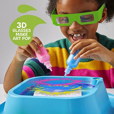 Discovery 3D Neon Spin Motorized Art Station
