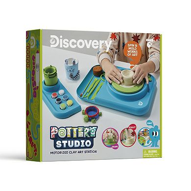 Discovery Pottery Studio Motorized Clay Art Station Set