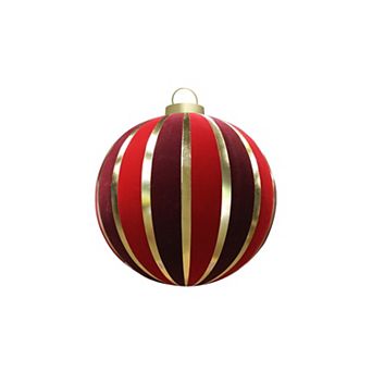 Bethlehem Lighting 5 Ft. Pre-Lit Christmas Ball Ornament Outdoor Inflatable